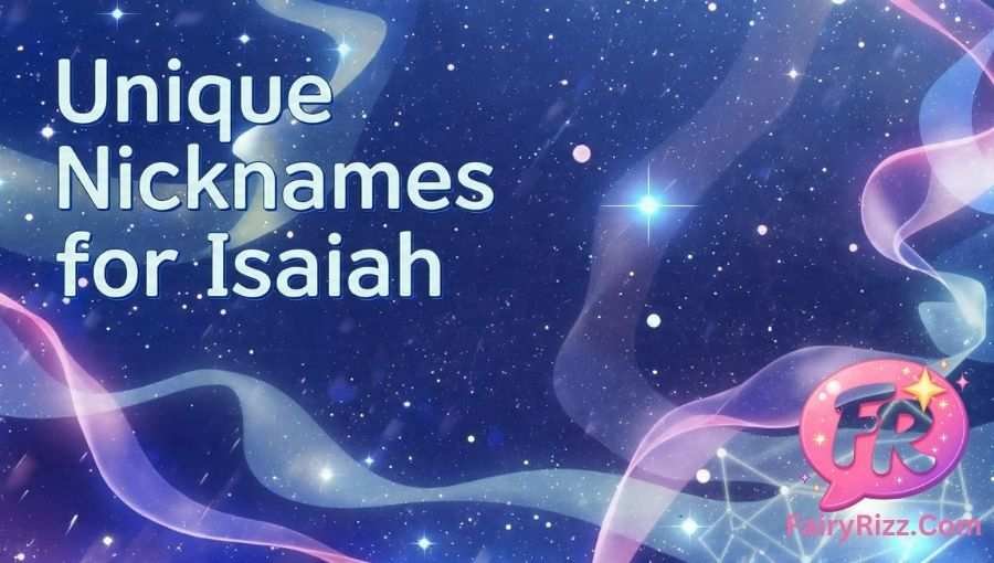 Isaiah Nicknames