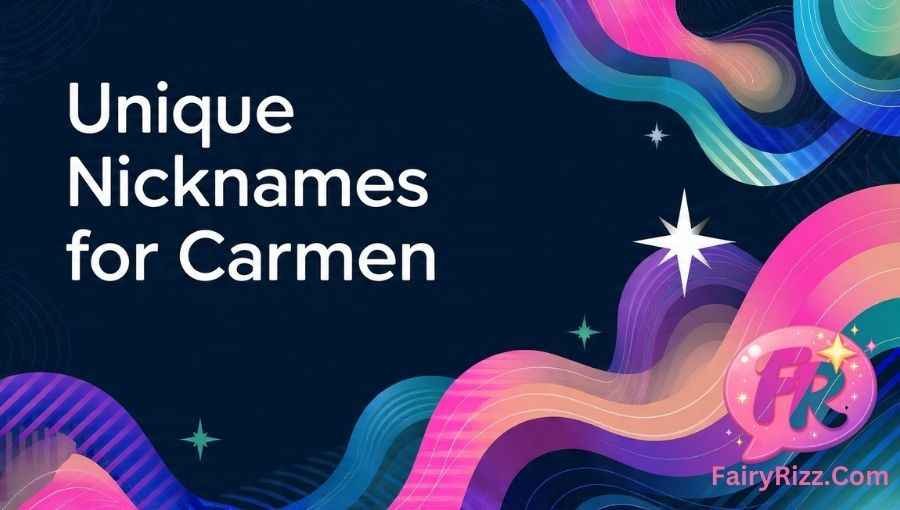 Nicknames for Carmen