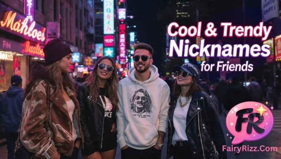 Nicknames for Friends