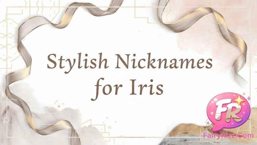 Nicknames for Iris
