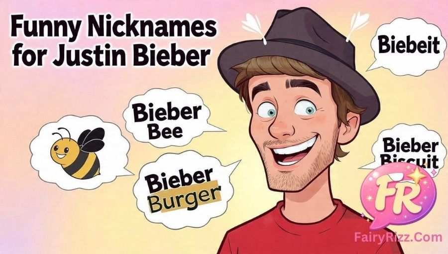 Nicknames for Justin Bieber
