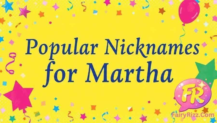 Nicknames for Martha