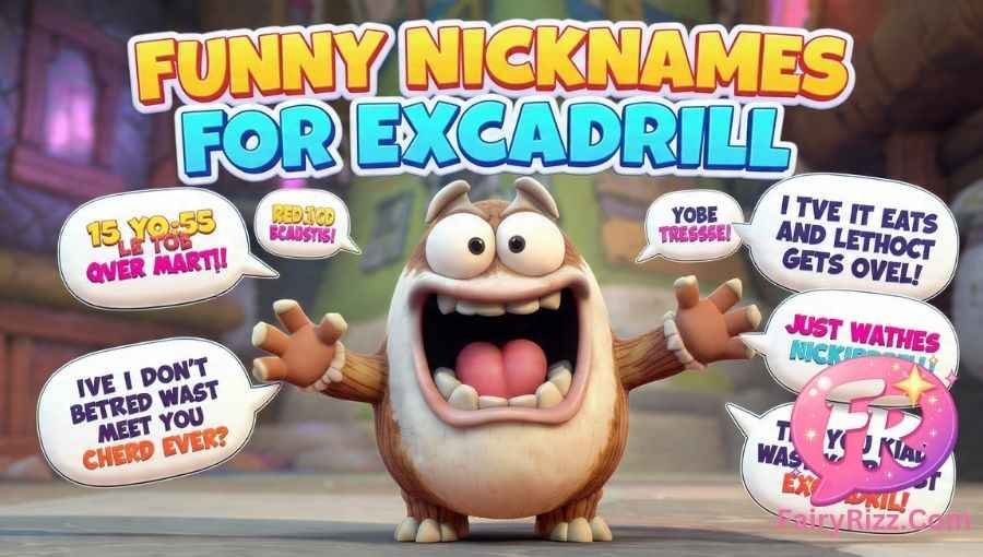 Excadrill Nicknames