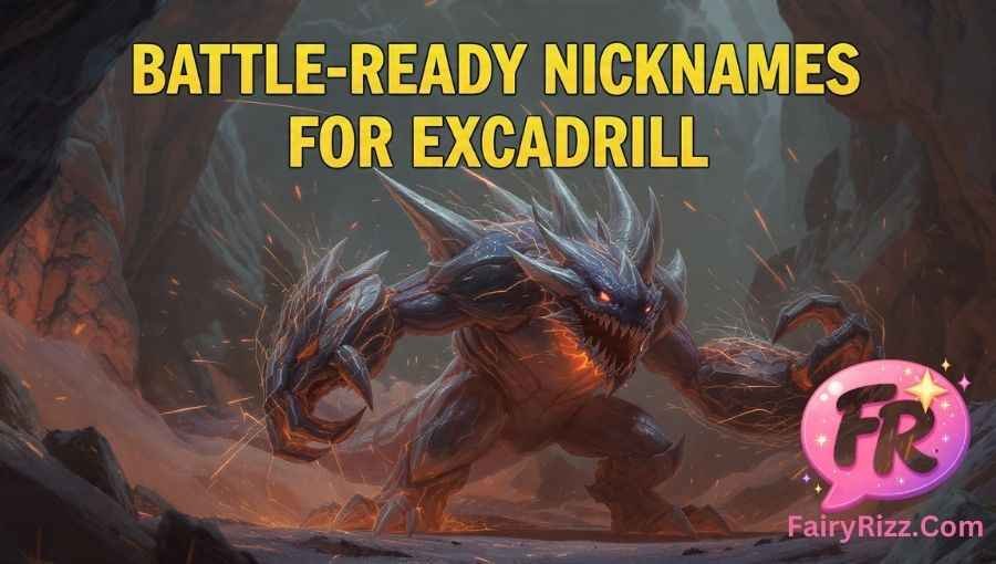 Excadrill Nicknames