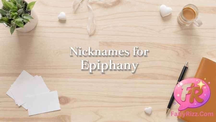 Funny Nicknames for Epiphany