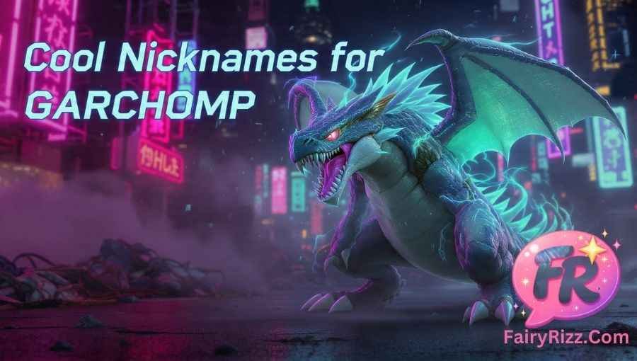Garchomp Nicknames
