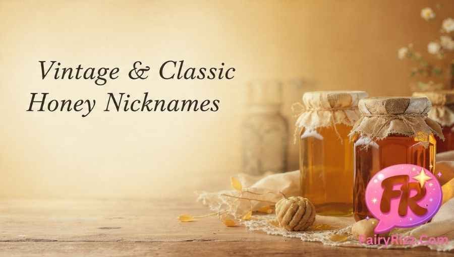 Honey Nicknames