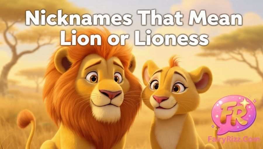 Lion Nicknames