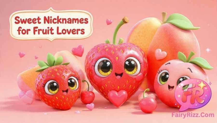Nicknames for Fruit Lovers