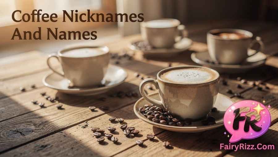 Coffee Nicknames