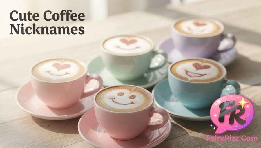 Coffee Nicknames