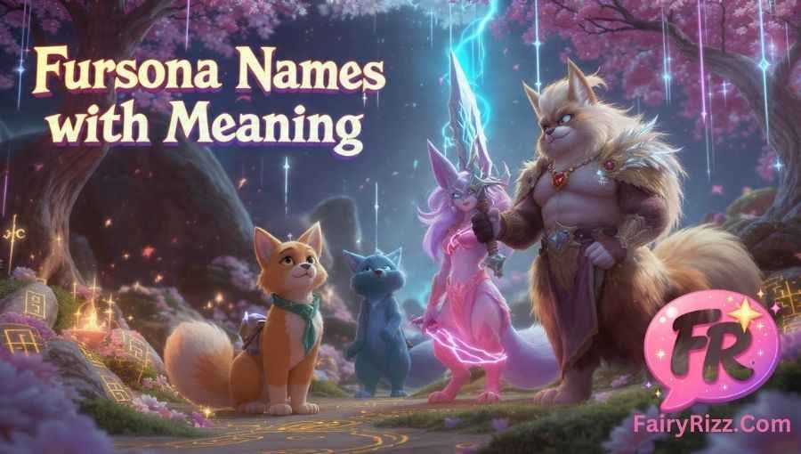 Fursona Names