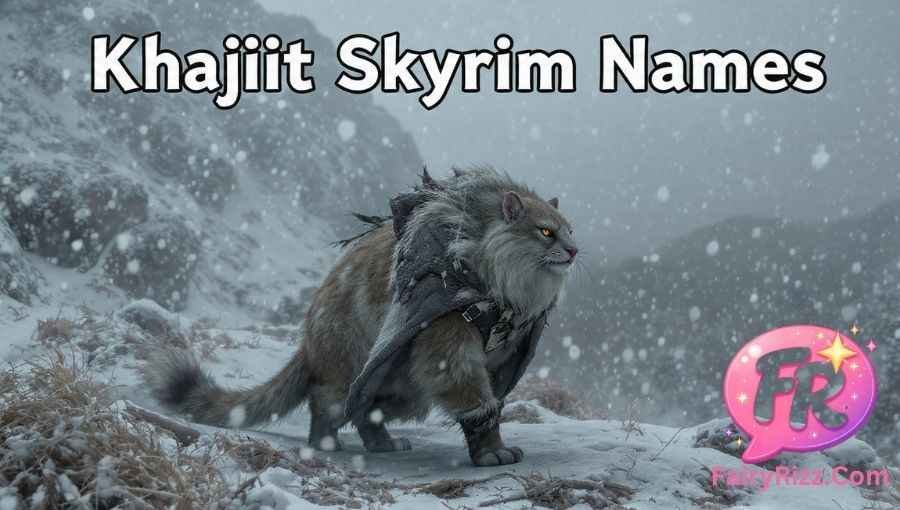 Khajiit Names