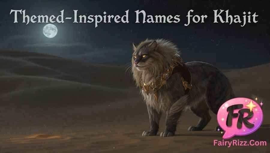 Khajiit Names