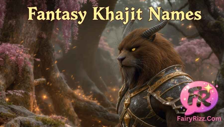 Khajiit Names