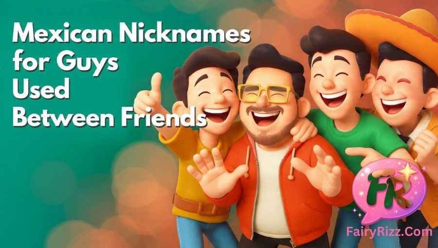 Mexican Nicknames For Guys