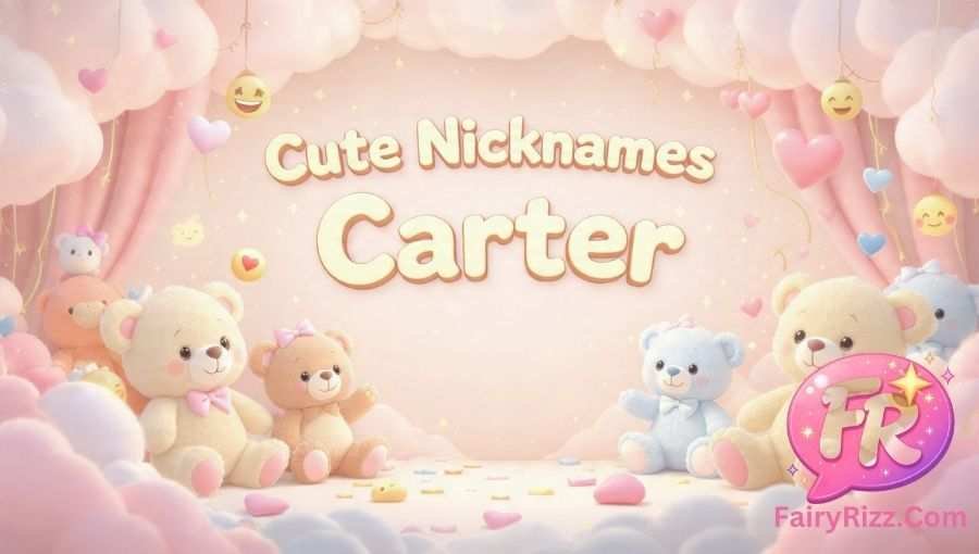 Nicknames for Carter