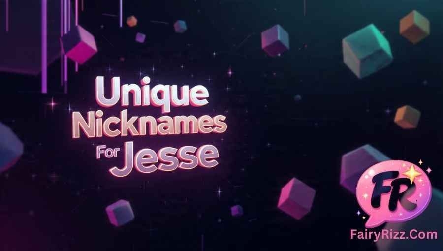 Nicknames For Jesse