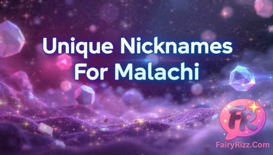 Nicknames For Malachi