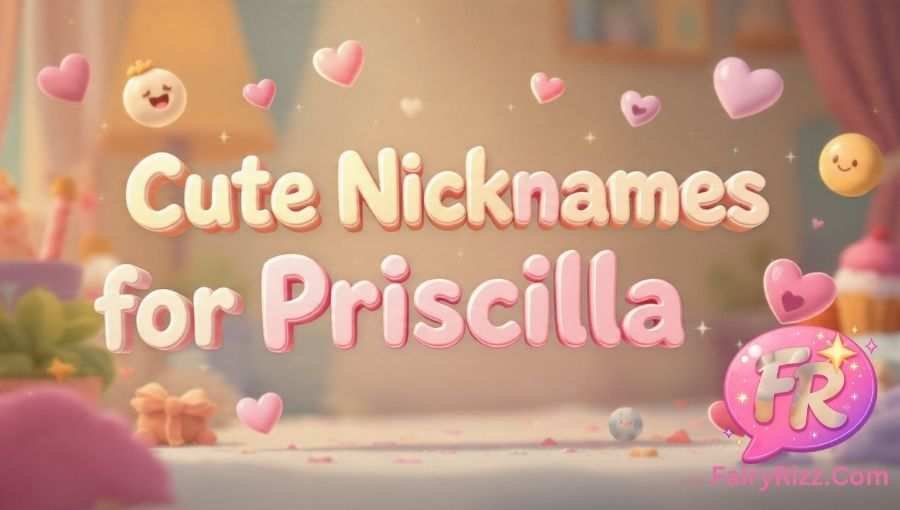 Nicknames for Priscilla