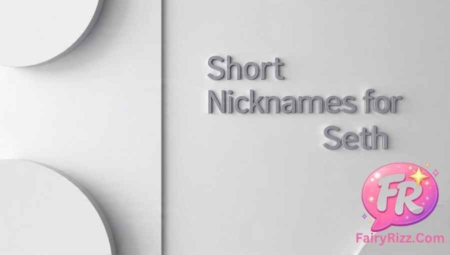 Nicknames for Seth