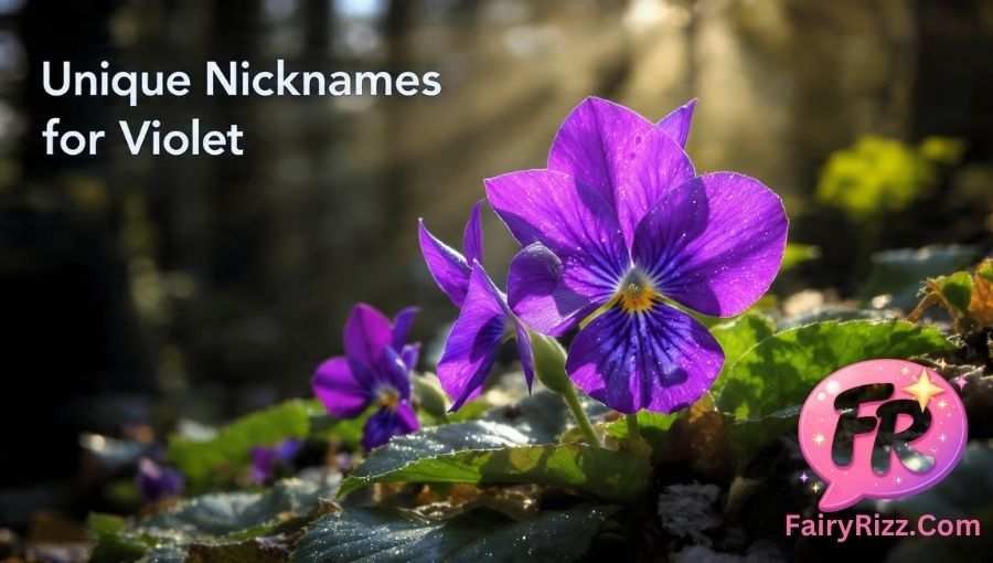 Nicknames for Violet