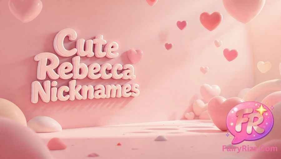 Rebecca Nicknames