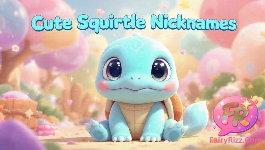 Squirtle Nicknames