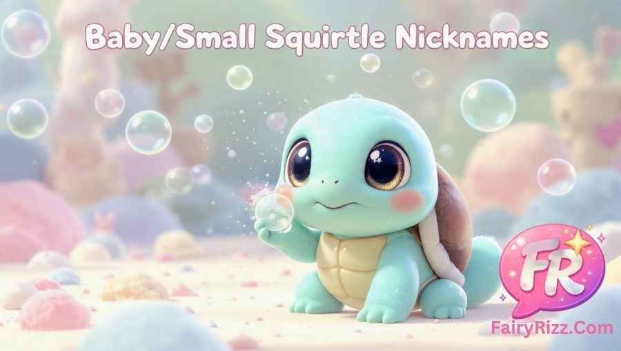 Squirtle Nicknames