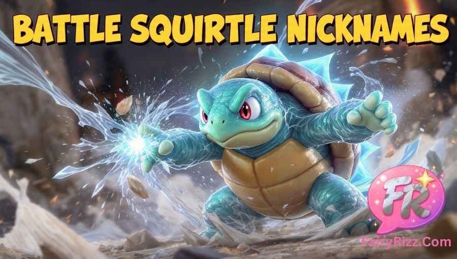 Squirtle Nicknames