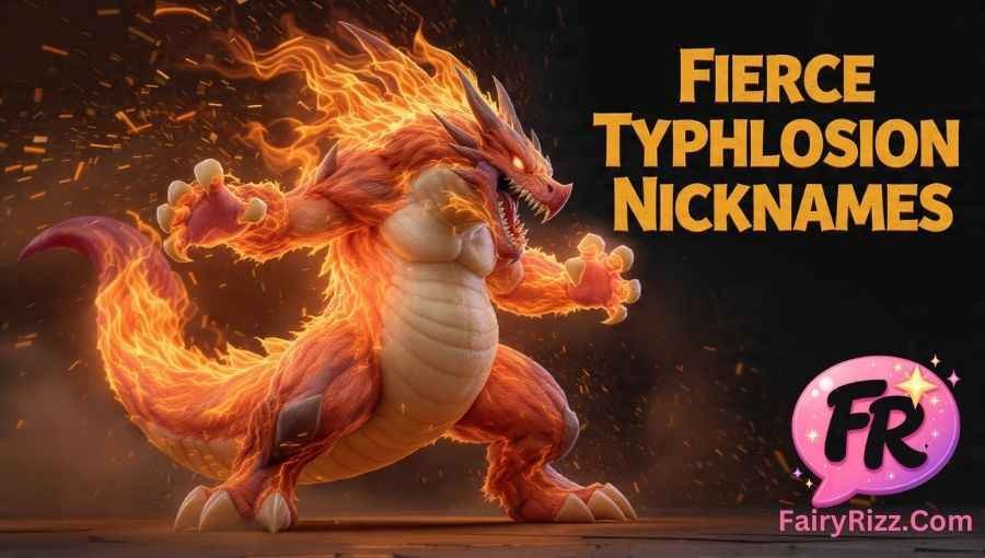 Typhlosion Nicknames