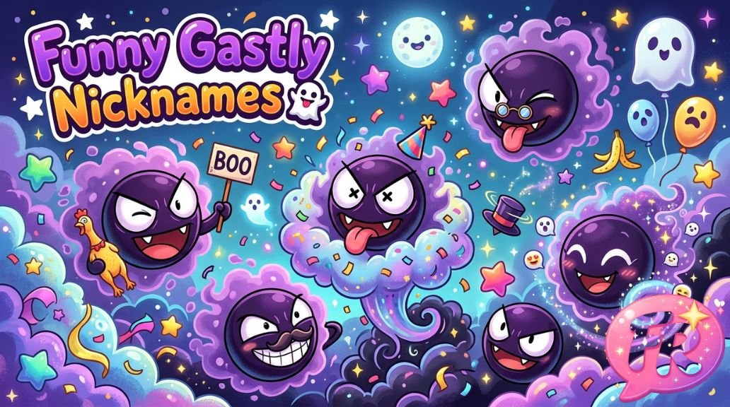 Gastly Nicknames