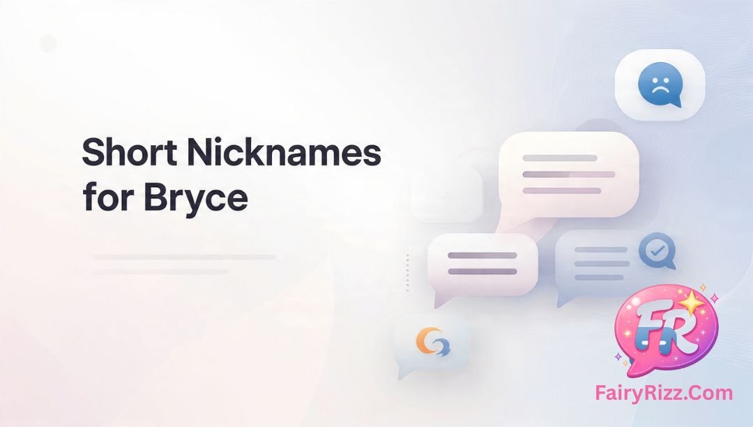 Nicknames for Bryce