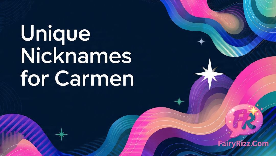 Nicknames for Carmen