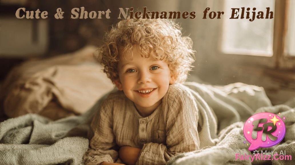 Nicknames for Elijah