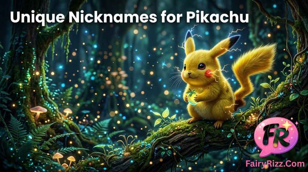 Nicknames for Pikachu