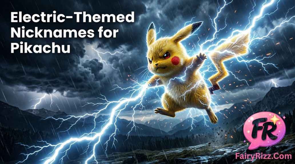 Nicknames for Pikachu
