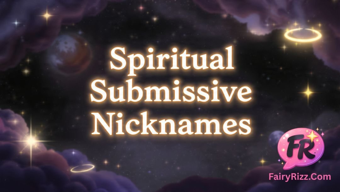 Submissive Nicknames