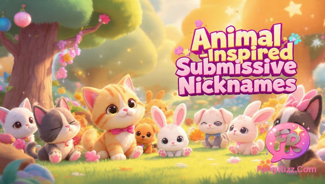 Submissive Nicknames