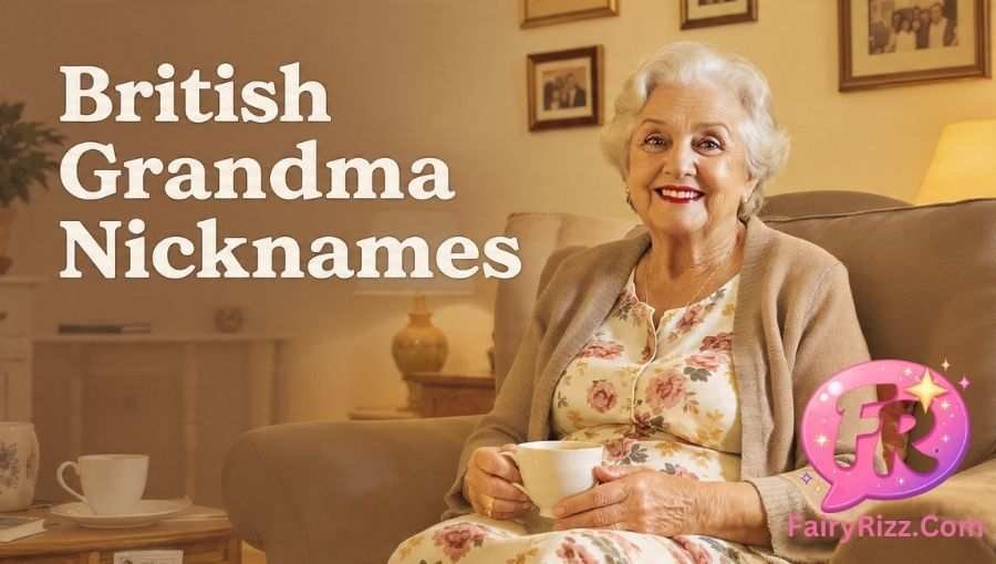 British Grandma Nicknames