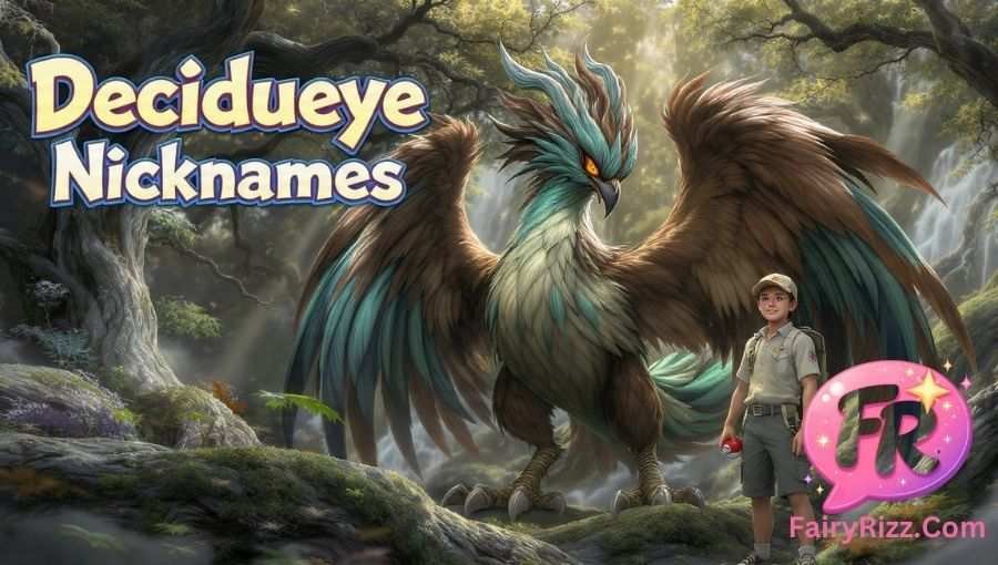 Decidueye Nicknames