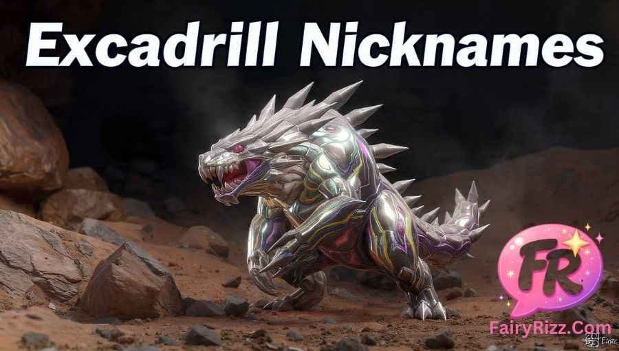 Excadrill Nicknames
