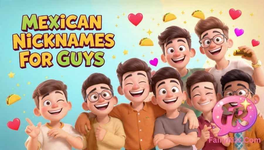 Mexican Nicknames For Guys