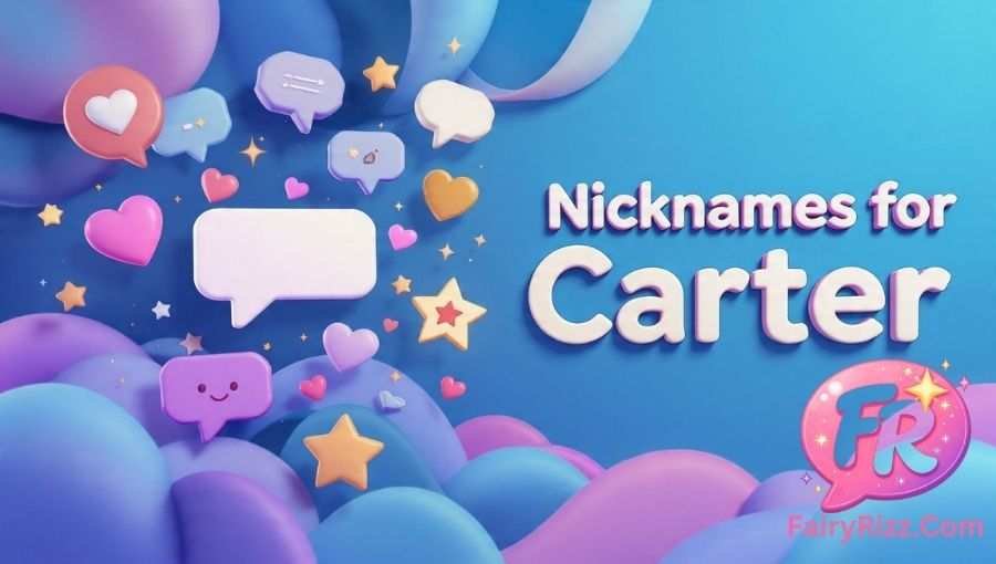Nicknames for Carter