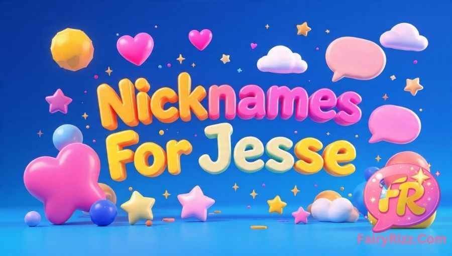 Nicknames For Jesse