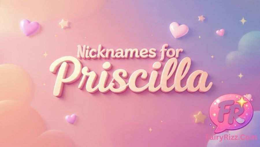 Nicknames for Priscilla