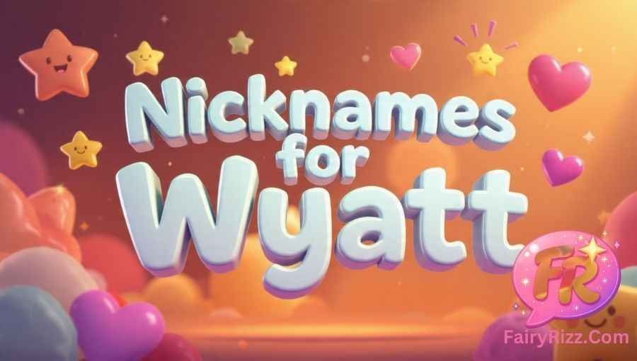 Nicknames for Wyatt