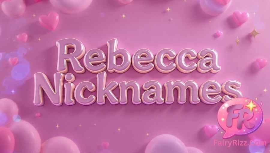 Rebecca Nicknames