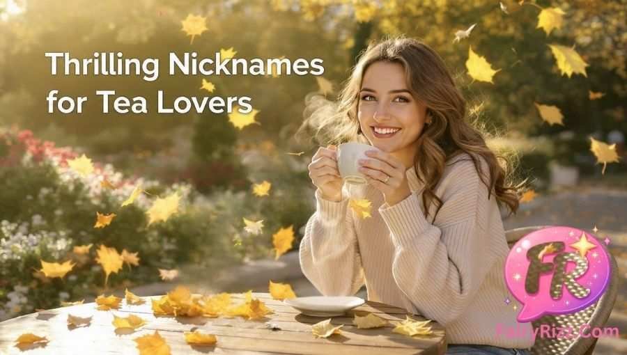 Thrilling Nicknames for Tea Lovers