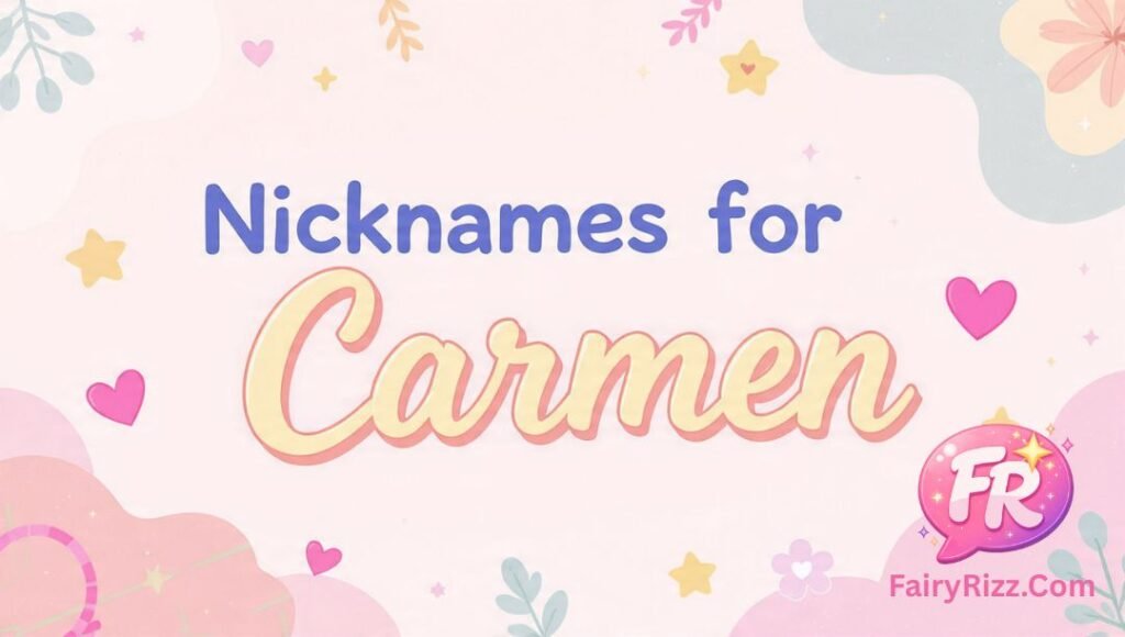Nicknames for Carmen